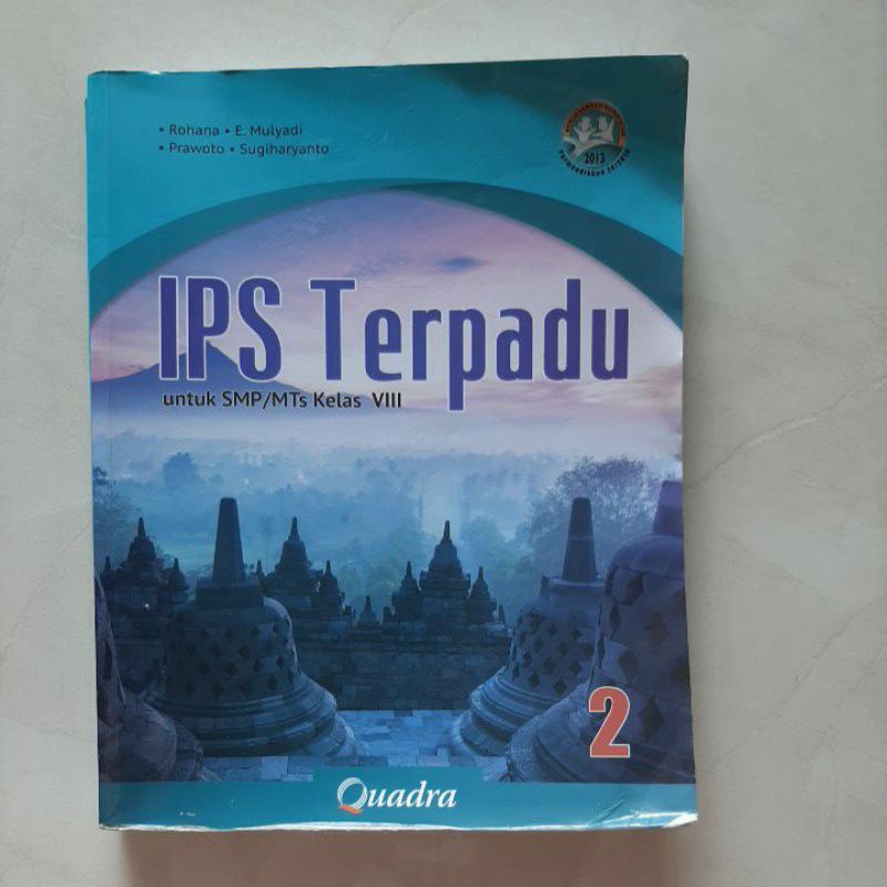 

Buku Cetak Quadra IPS Terpadu SMP kelas 8 / VII Kurikulum 2013 Revisi