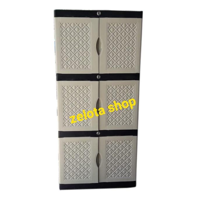 ~~~~~] lemari plastik aquose mini susun 3