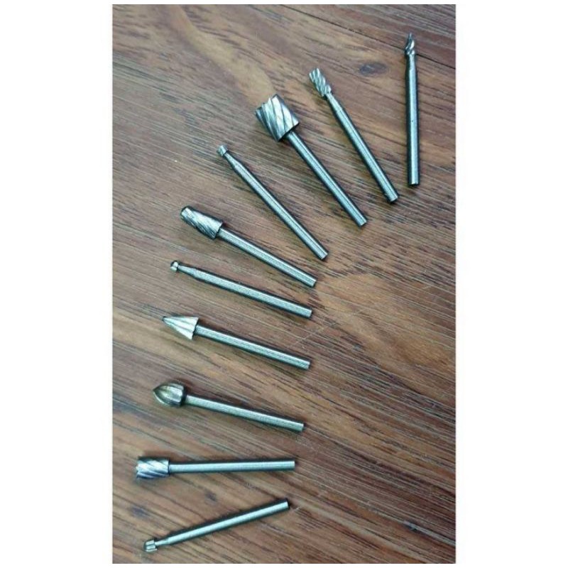 Mata bor cone spiral 10 pcs