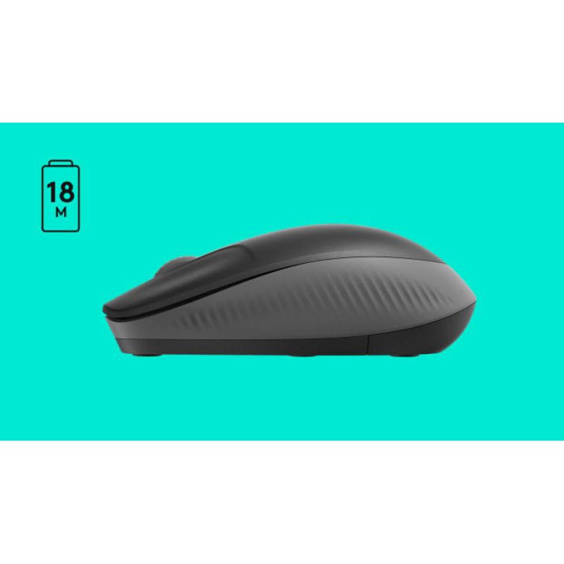 Logitech M190 Mouse Wireless Full Size Logitech M 190 ORIGINAL Plug N Play