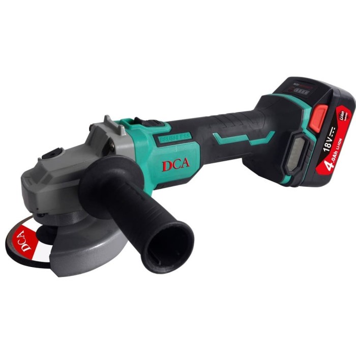 Mesin CORDLESS ANGLE GRINDER mesin gerinda baterai 4inch DCA ADSM 02-100