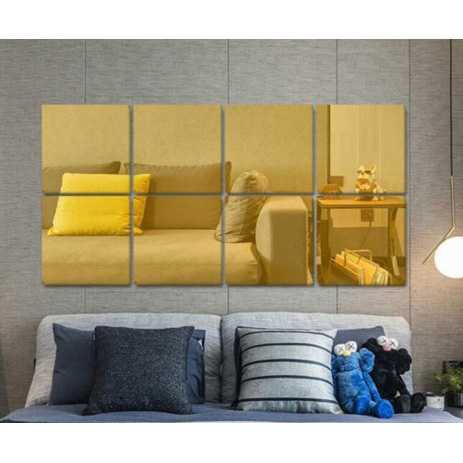 9PCS Wallpaper Tembok Wall Sticker Dekorasi Dinding 3D Model Square Mirror Fender Q353 - 7RHX07SV