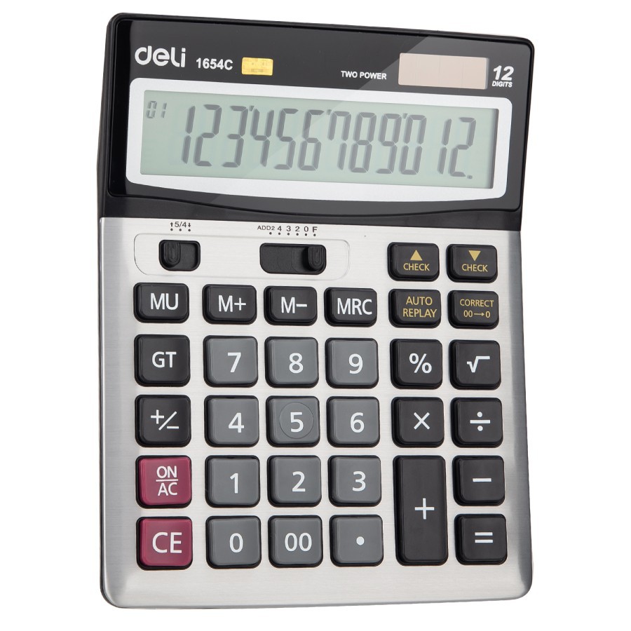 

Kalkulator Deli 12 Digit - W1654C