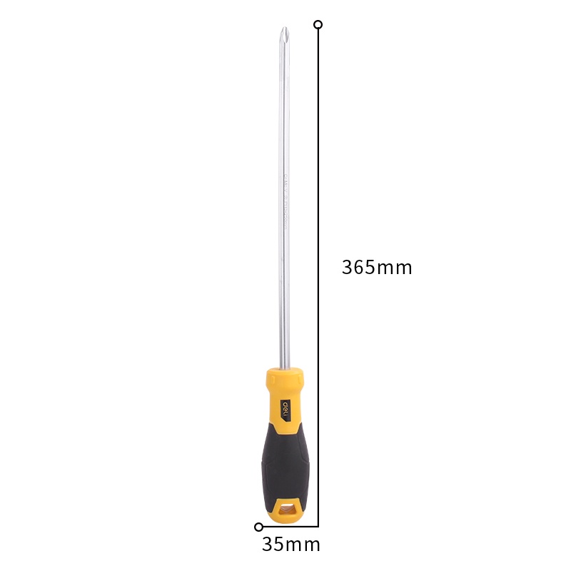 Deli Philips Screwdriver  / Obeng Plus Minus Magnet UKURAN Perkakas EDL638250X