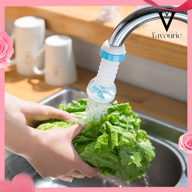 [COD]Faucet Splash-proof Head Diperpanjang Ekstensi Nozzle Filter Dapur Aerator Yang Dapat Diputar-FA