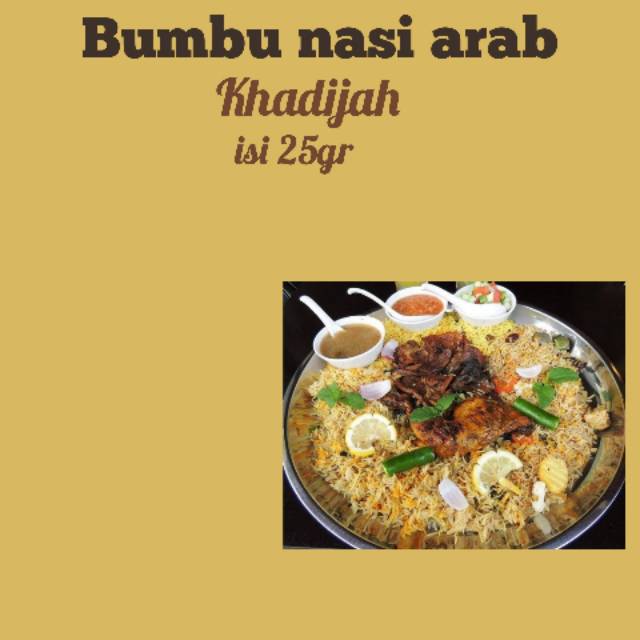 

Bumbu nasi kebuli khadijah