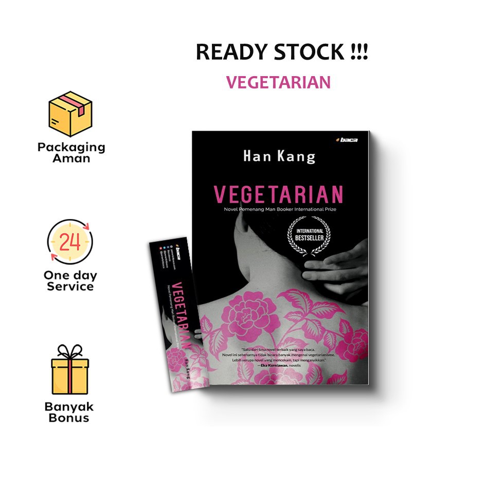 

Buku Vegetarian (Baca) + Bookmark Special