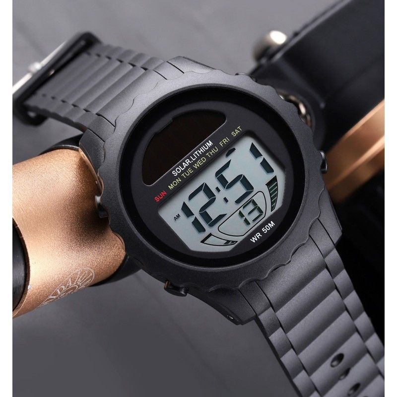 JAM TANGAN SKMEI DIGITAL1585 SOLAR LITHIUM ORIGINAL WATERPROOF