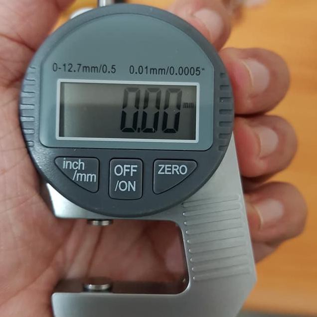 

『 12.12 Sakti 』 Digital Thickness Gauge 0-12.7mm alat ukur ketebalan lawat kertas plat [AUTD] ❤
