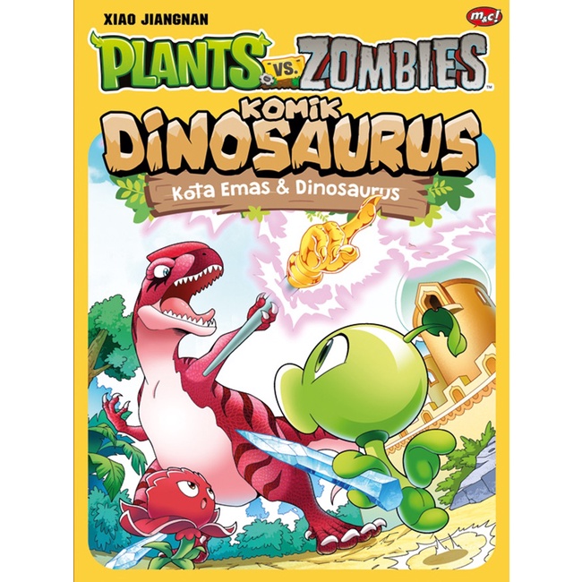 Gramedia Manyar - Plants VS Zombie : Kota Emas & Dinosaurus