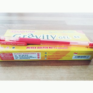 

GRAVITY 0,5 RED - Warna MERAH