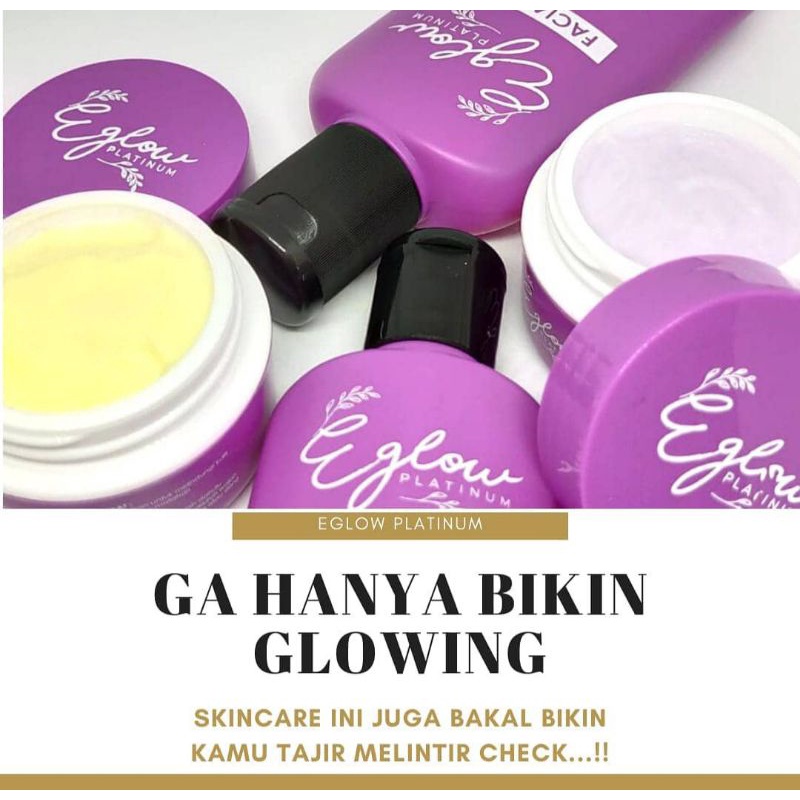 EGLOW PLATINUM BERBPOM/PAKET EGLOW PLATINUM BPOM/EGLOW PLATINUM