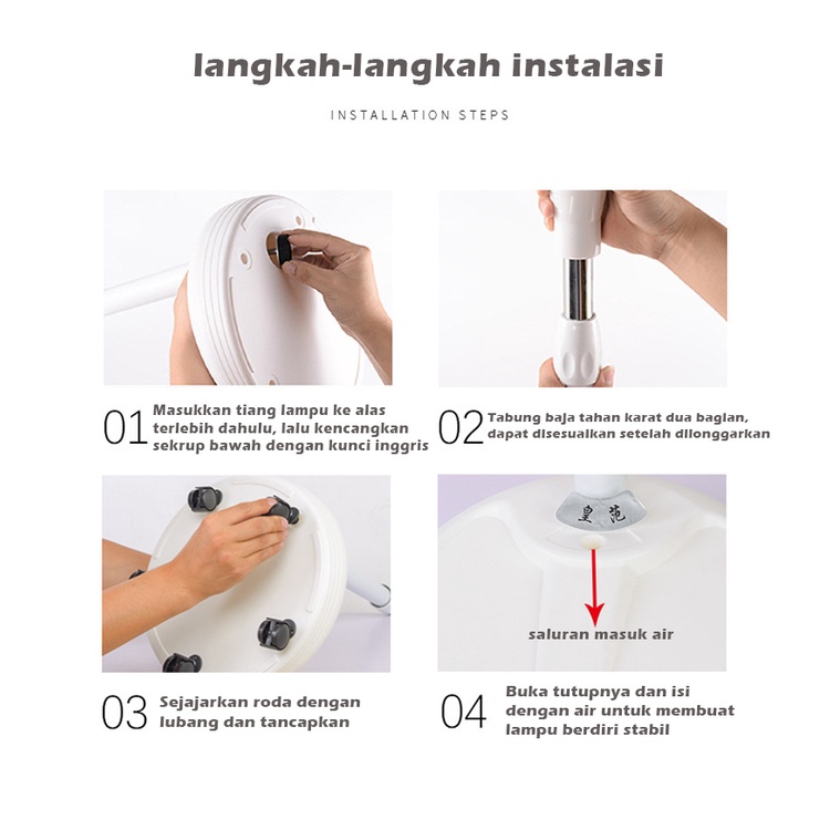 1 Set Lampu Terapi Fisioterapi Infrared 150w berdiri / Lampu Terapi Fisik Elektrik Panas Inframerah, Lampu Terapi Pemanas, Lampu Perawatan Kesehatan Pereda Nyeri, Putih / Lampu Inframerah Terapi Pemanas