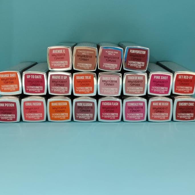 MAYBELLINE LIPSTIK THE POWDER MATTES