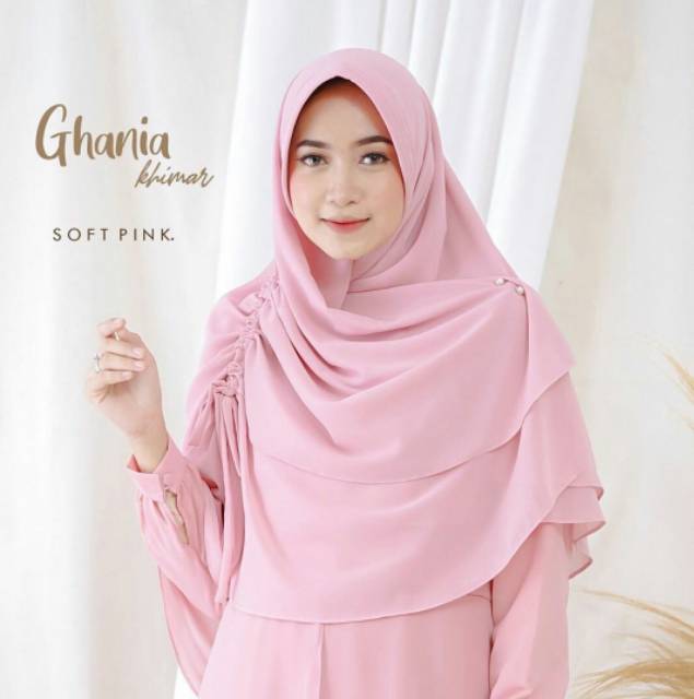  PROMO FLASH SALE Ghania Khimar Hijab  Instant 