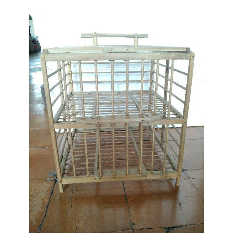 Kandang merpati 2 pintu