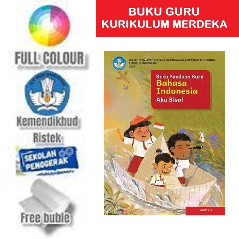 Jual Buku Panduan Guru Bahasa Indonesia Kelas 1 Kurikulum Merdeka