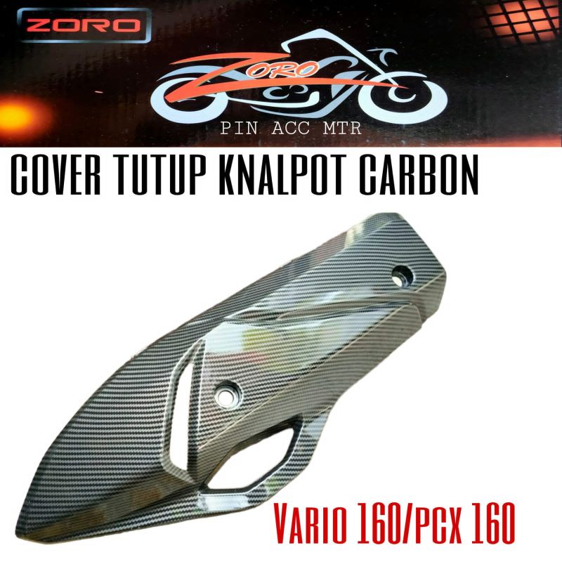 Cover Tutup knapot Carbon ZORO Vario 160 pnp