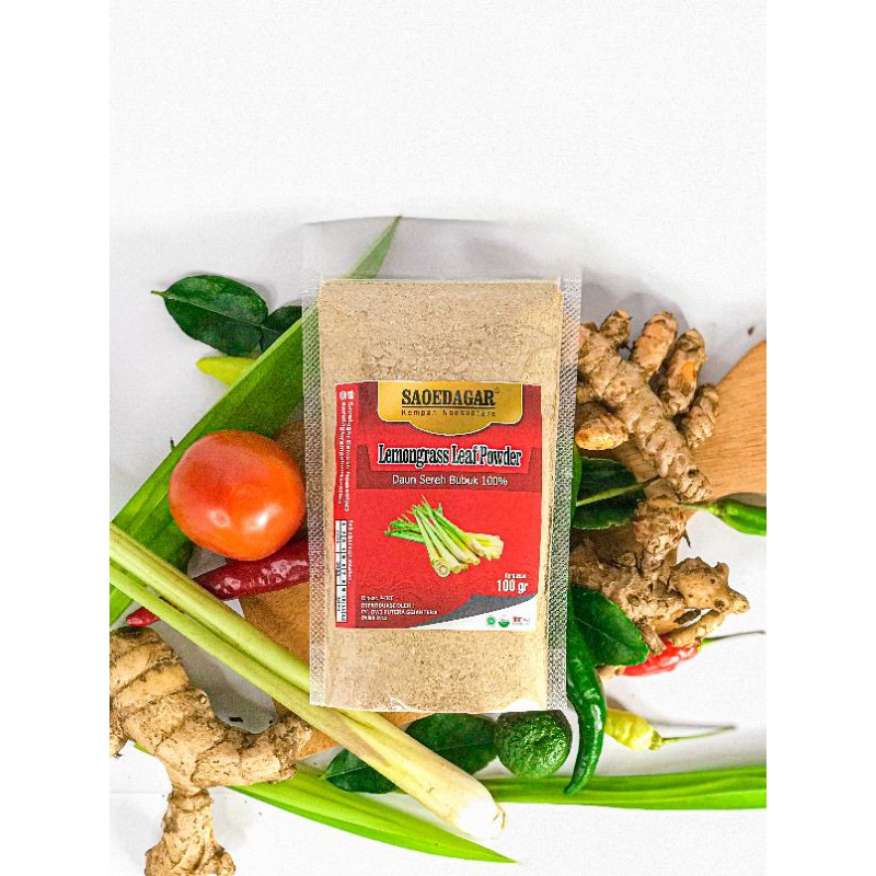 

Daun Sereh Bubuk 100gr / Lemongrass Leaf Powder Premium Quality