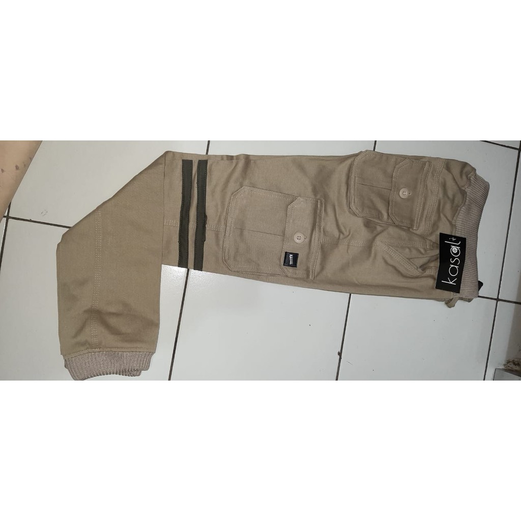 Celana Jogger Panjang Bahan Katun Model Tali Serut Aneka Warna untuk Pria