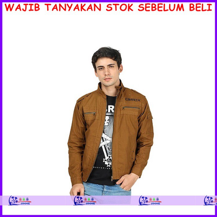 CrMKC 274   JAKET KAIN PRIA COKELAT jaket cowok jaket cowo jaket Pria Jaket distro pria jaket coklat