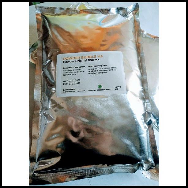 

Bubuk Minuman Thai Tea Premium - Powder Drink Rasa Thai Thea 1 Kg