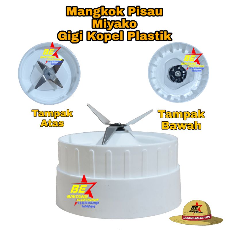 Monting PUTIH Mangkok Pisau Blender Miyako Ori 101 PL 101BL Original