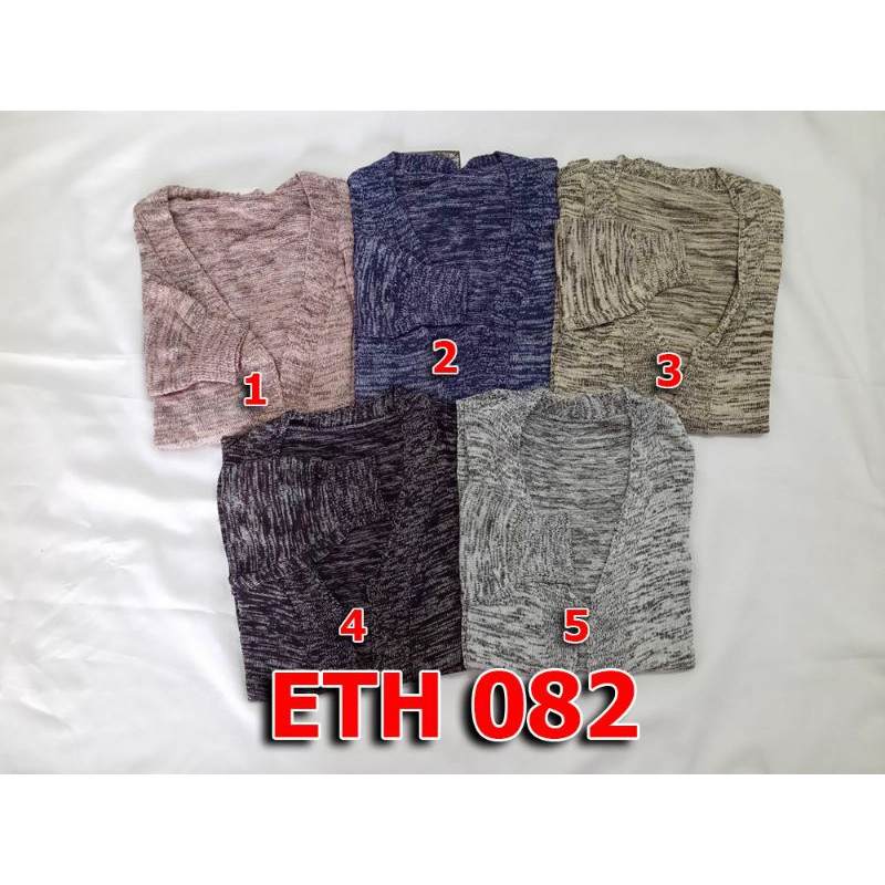 KNIT CARDY ELASTIS ETH082 / CARDIGAN RAJUT ELASTIS