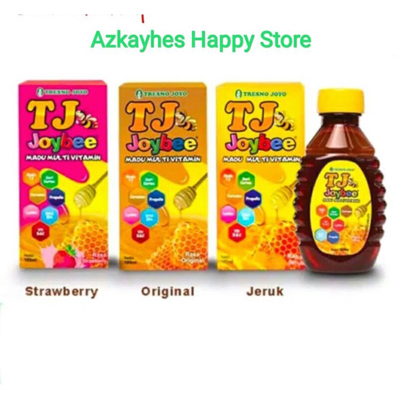 Madu TJ Joybee 100 ML | Madu Multivitamin Anak TJ Joybee