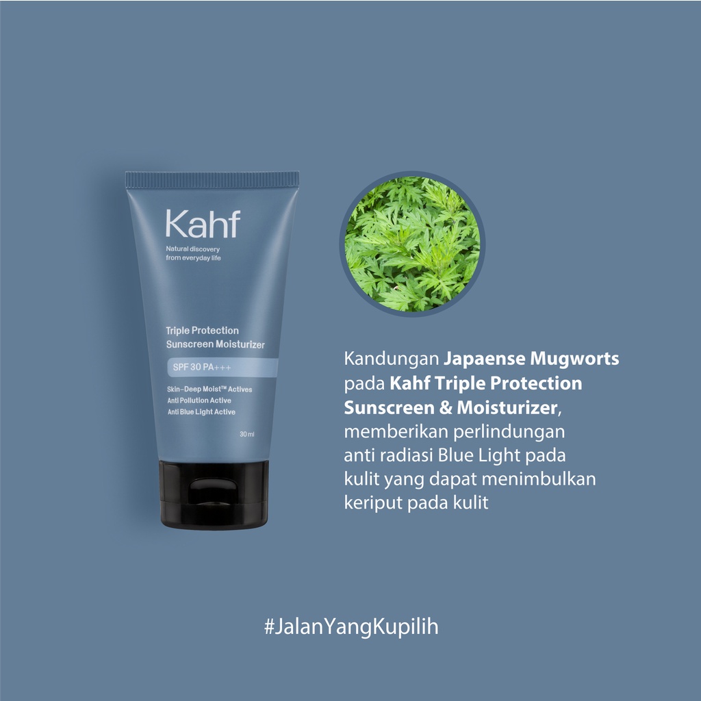 Kahf Triple Protection Sunscreen Moisturizer 30ml