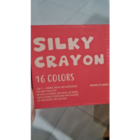 

mobee silky crayon/ washable crayon