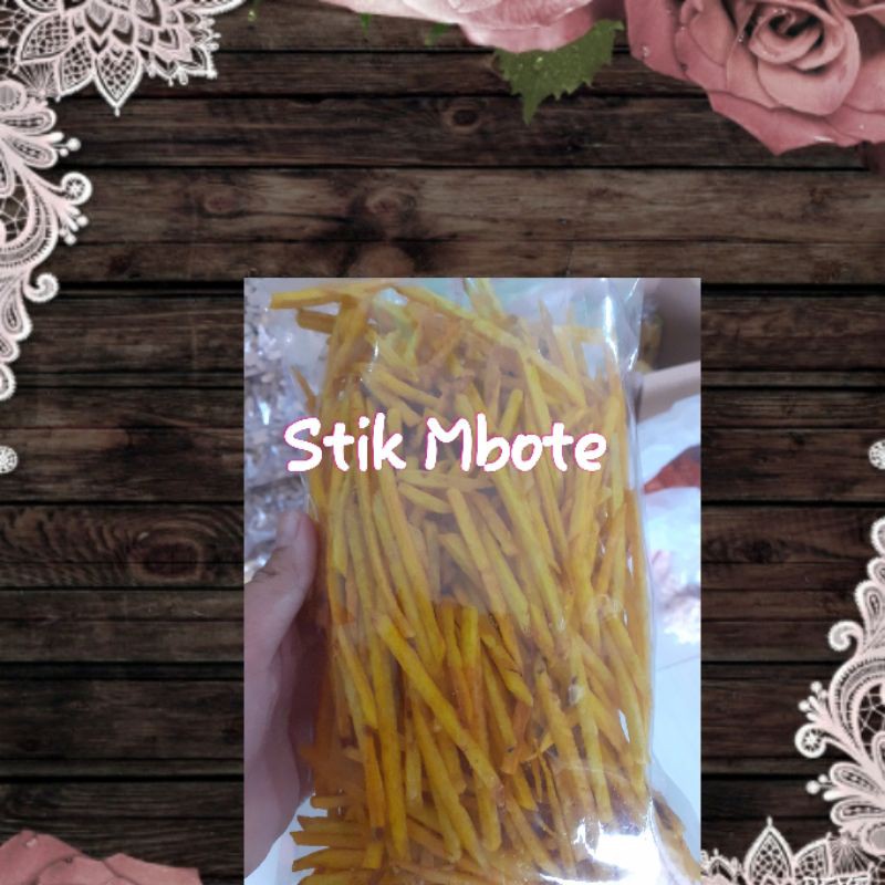 

jajanan hariraya snack repack stik mbote 250 g