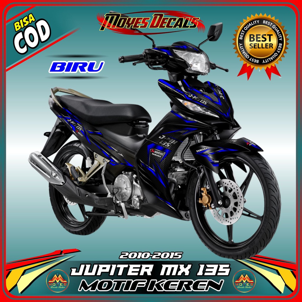 Decal Stiker Body Motor jupiter Mx 135 New Full Body -  Decal Stiker Full Body mx new 135 full body 