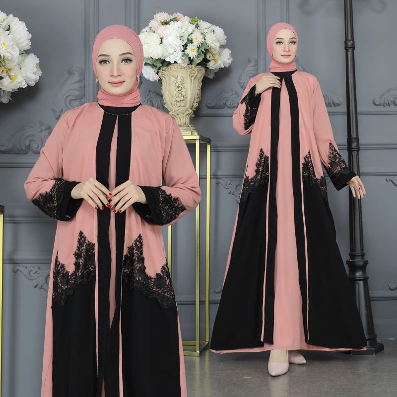 MUZA ABAYA TURKEY HAWA 08 (4 VARIAN WARNA)