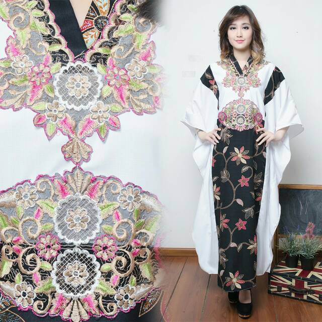 Fatimah kaftan baloteli maxi dress busana muslim wanita