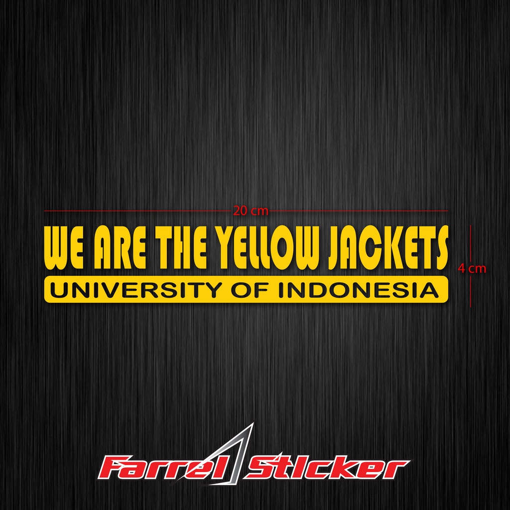 Sticker UI Stiker Universitas Indonesia