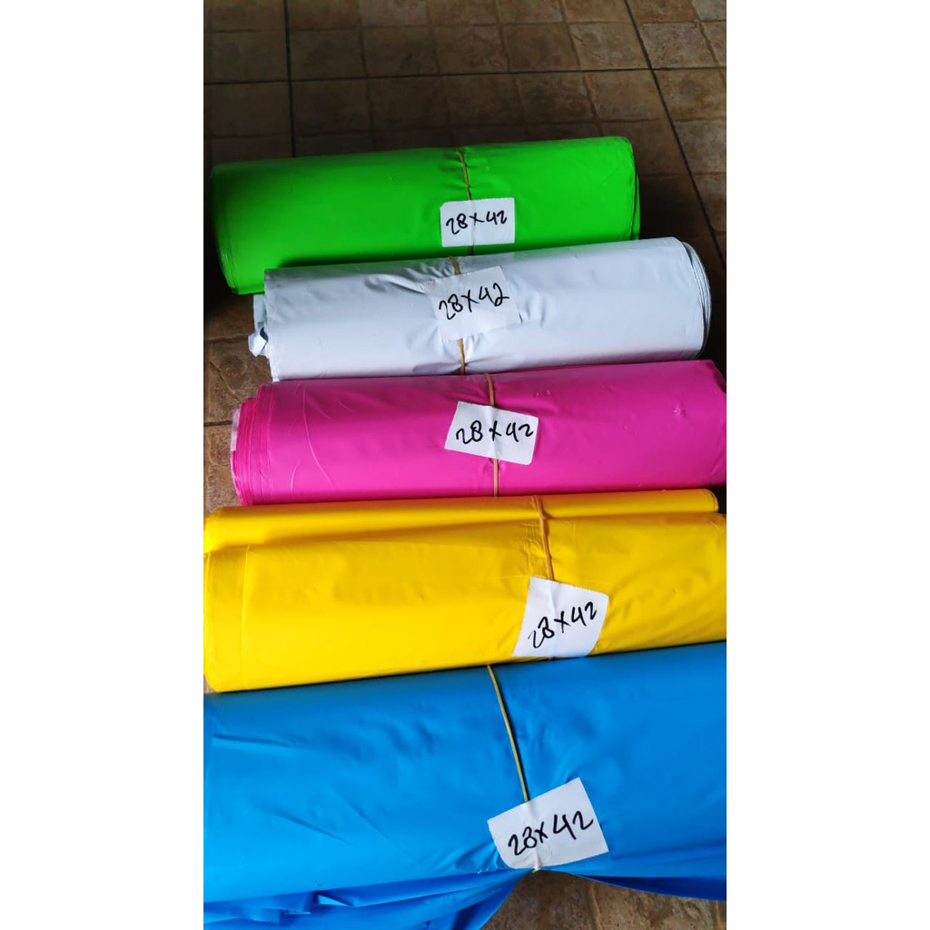 Polymailer packboss  plastik packing 28x42 ISI ±100 lembar tebal kualitas bos harga dijamin termurah