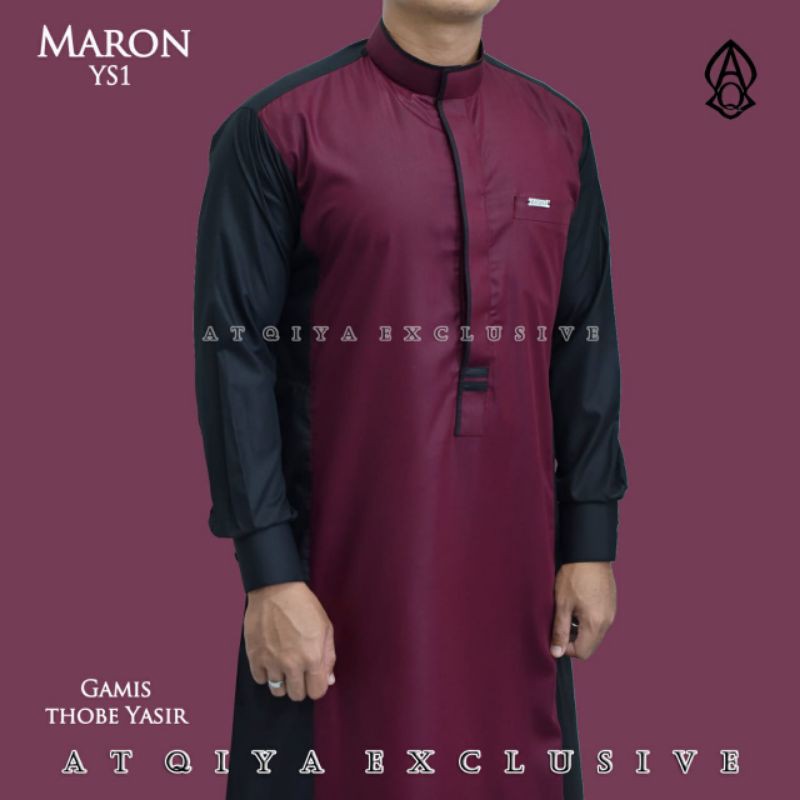Gamis Jubah Atqiya Thobe Yasir/ Jubah Pria / Jubah New / Gamis Jubah Kren