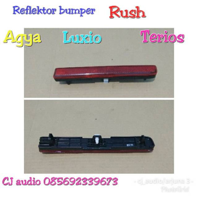 Reflektor reflector bumper belakang rush Terios luxio agya Ayla