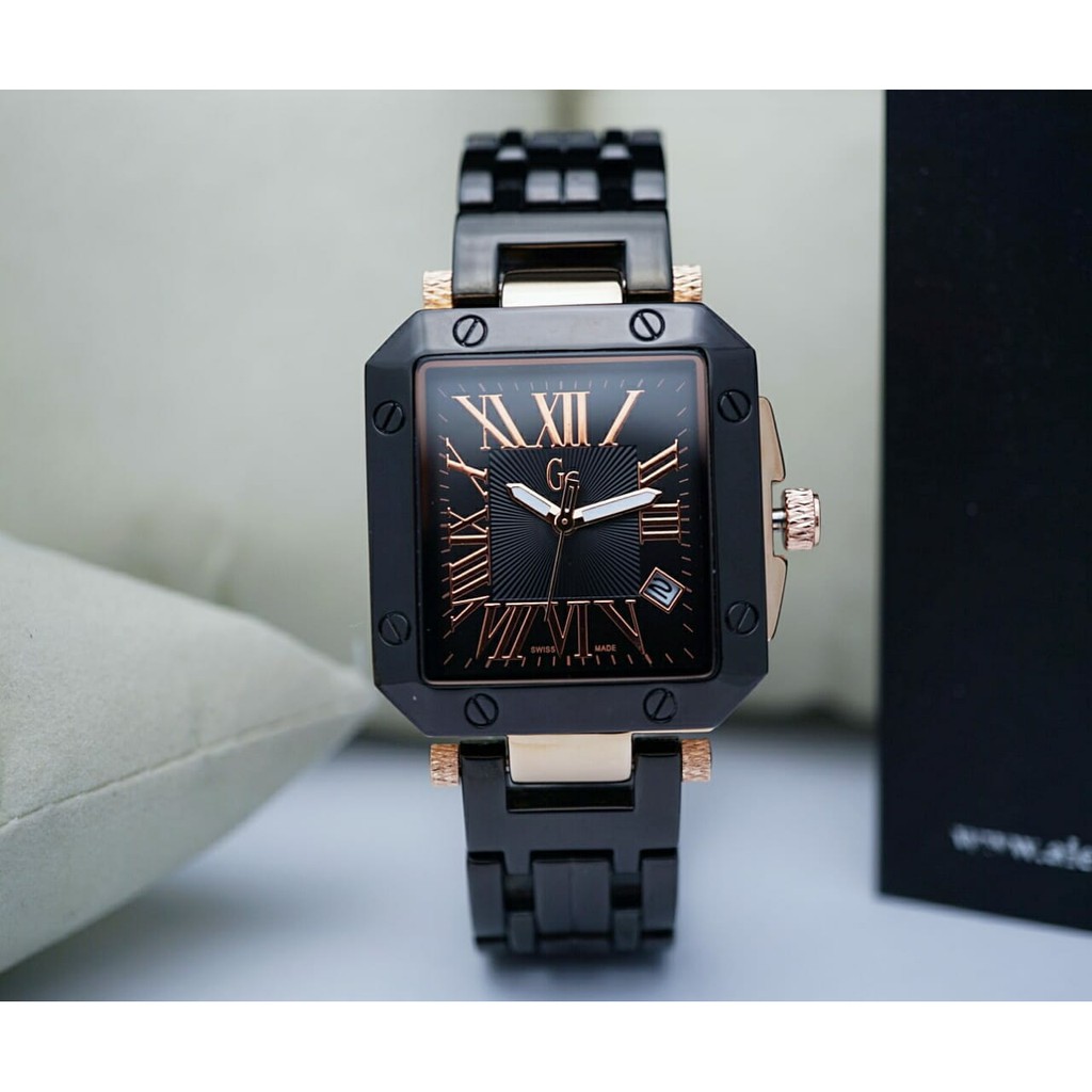 Jam Tangan Wanita Gc Guess Collection Tanggal Tali Rantai