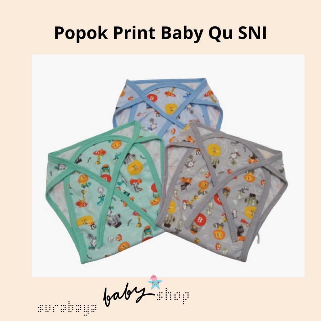 Popok Tali / Popok Kain  Print Baby Qu