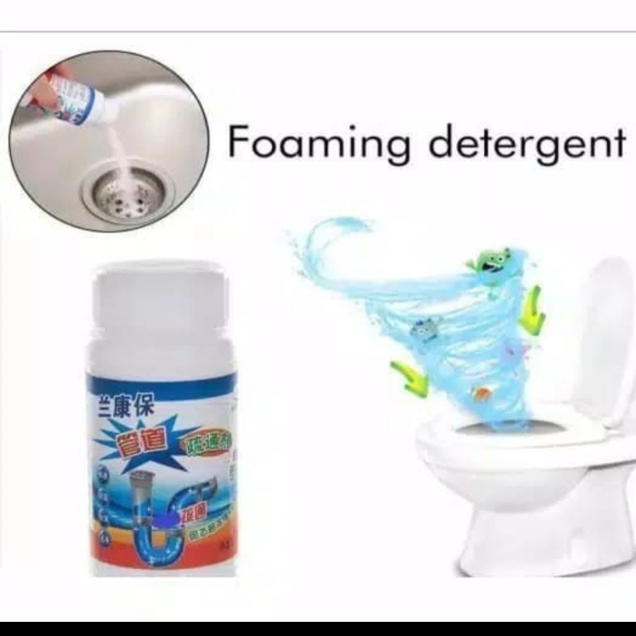 【GOGOMART】Anti Sumbat WC Mampet / Pembersih Saluran Pipa Air Kloset Toilet Dapur