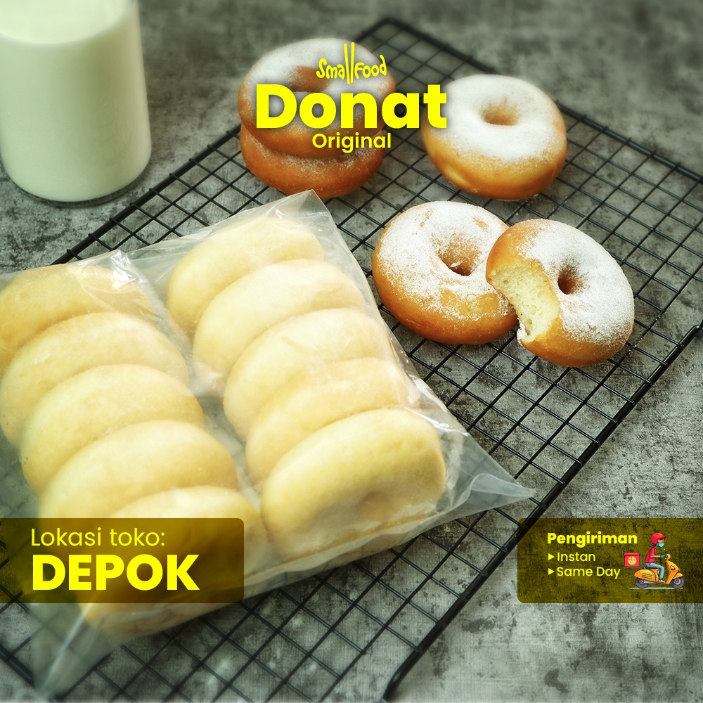 

Isi 10 - Donat SPESIAL COCO - Classic Original Premium Enak Smallfood Depok - Bukan Kentang