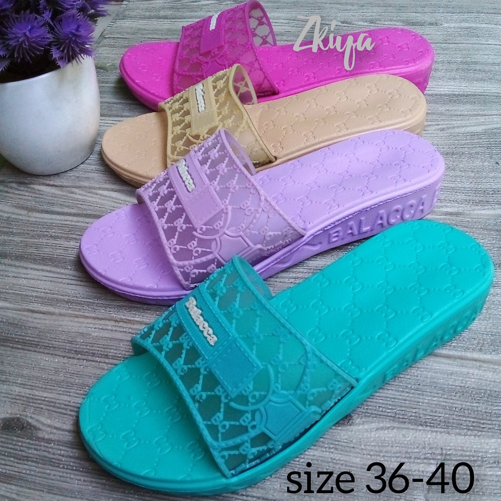 Sandal Karet Wanita/Sandal Slop Wanita Balacca/Sandal Balacca BC-010/Sandal Anti Air wanita