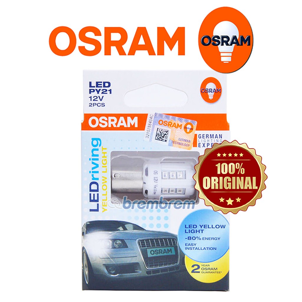 OSRAM RETROFIT YELLOW [7457/PY21W] - LAMPU SEIN LED MOBIL