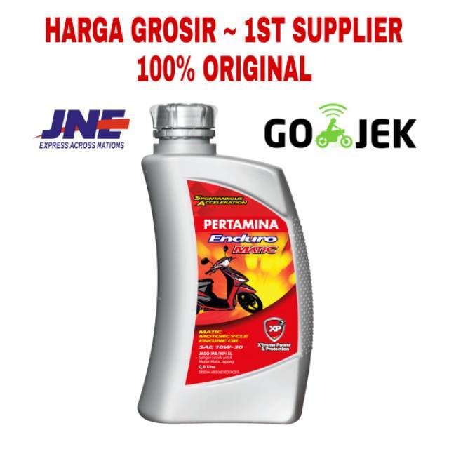 PERTAMINA ENDURO MATIC 0.8LITER / OLI MOTOR HONDA OLI MOTOR MATIC OLI MOTOR PERTAMINA ENDURO