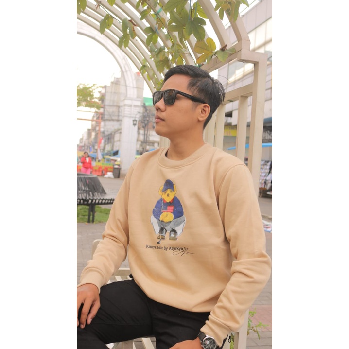 Crewneck Teddy Golf Cream Arjukya