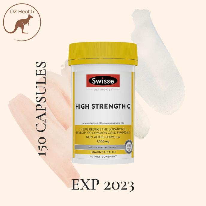 Swisse Vitamin C 1000mg Ultiboost High Strength C ---Terbaru---
