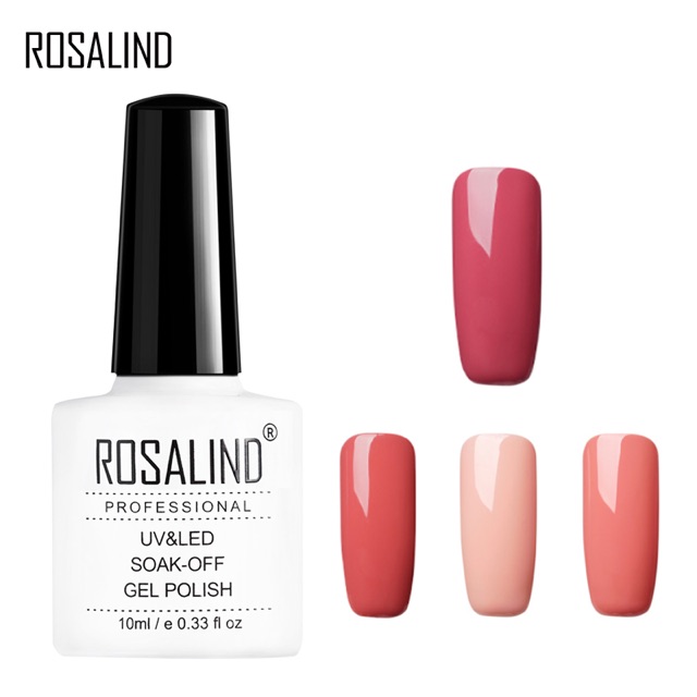 ROSALIND NUDE SERIES 7ml soak off gel polish nude color kutek gel nude tahan lama