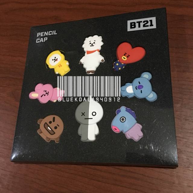 

BTS BT21 MONOPOLY Pencil Cap ready stock [SHARING]